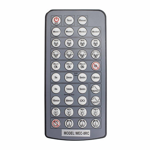Westgate Manufacturing Remote Control For WEC-3MR-4WH Motion Sensor (WEC-8RC)