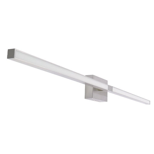 Westgate Manufacturing Rotatable LED Slim Vanity 48 Inch LED 40W CCT Selectable 2700K/3000K/3500K/4000K/5000K 2800Lm Dimmable Brushed Nickel (LVS-48-MCT5-BN)