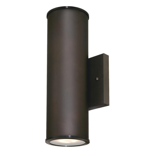 Westinghouse 2 Light LED Up And Downlight Wall Mount Fixture Oil Rubbed Bronze Finish With Frosted Glass Lens (6315700)
