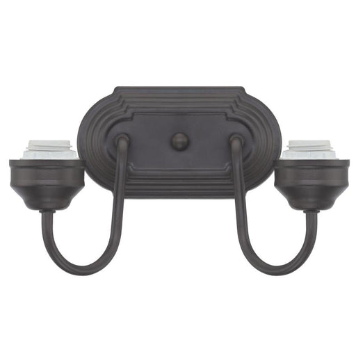 Westinghouse 2 Light Wall Mount Oil Rubbed Bronze Finish (6300300)