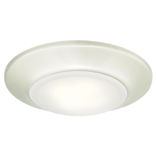 Westinghouse Small LED Surface Mount Brushed Nickel Finish With Frosted Lens Dimmable (6321900)