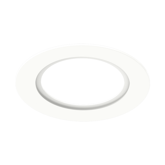 RAB Wafer Accessory 4-6 Inch Goof Ring White Plastic Round (WFRL-GOOF-4R-6R-W)