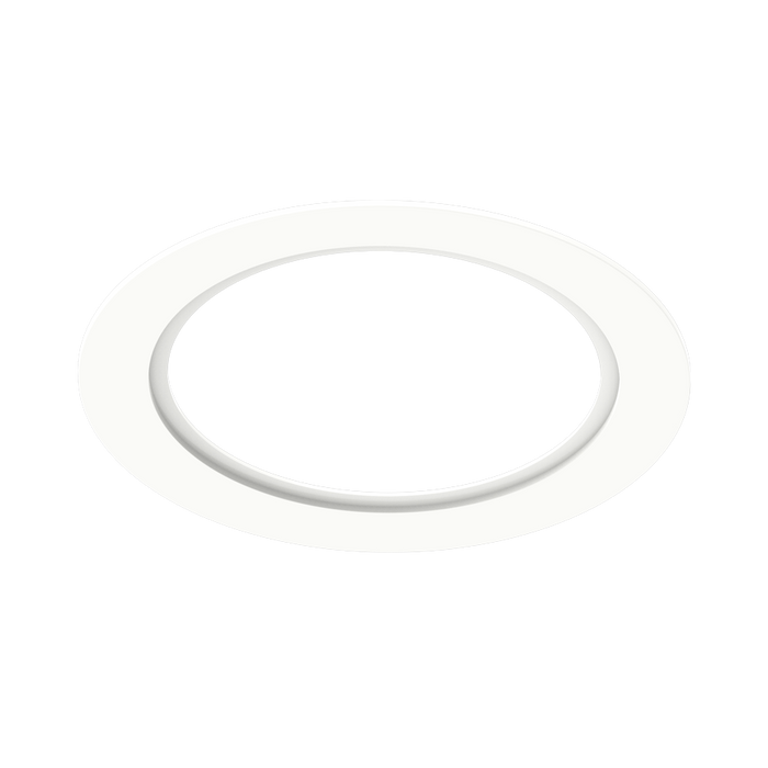 RAB Wafer Accessory 6-8 Inch Goof Ring White Plastic Round (WFRL-GOOF-6R-8R-W)