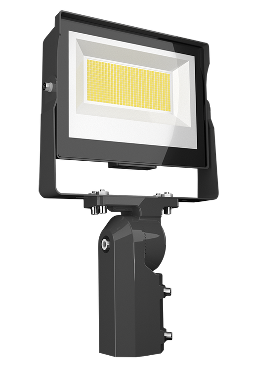 RAB LED Flood X17 Field Adjustable 60W-50W-30W 3000K/4000K/5000K With Slipfitter Mount Photocell Bronze (X17XFU60SF)