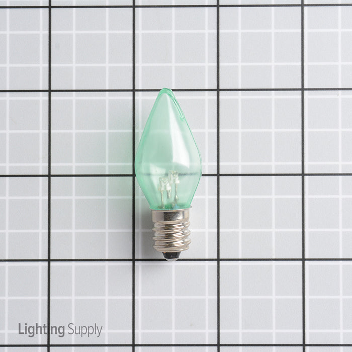 Bulbed Stringer Standard C7/CAND/GR/36V-130V 0.65W C7 LED Candelabra E12 Base ...