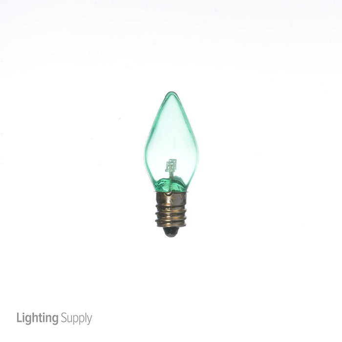 Bulbed Stringer Standard C7/CAND/GR/36V-130V 0.65W C7 LED Candelabra E12 Base ...