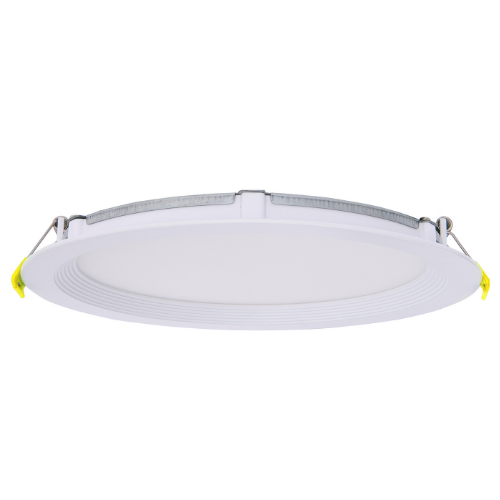 Halco DFDLS8-18-CS-BT ProLED Select Direct Fit Slim Downlight 8 Inch 18W 1500Lm CCT Selectable 2700K/3000K/3500K/4000K/5000K Baffle Trim (89110)