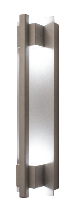 Westgate Manufacturing Crest By Westgate LED Wall Mount Sconces 1800Lm 4000K 120-277V Silver (CRE-HL20-03-40K-SIL)