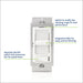 Leviton White SureSlide LED Dimmer Switch 150W With Neutral (6674N-10W)