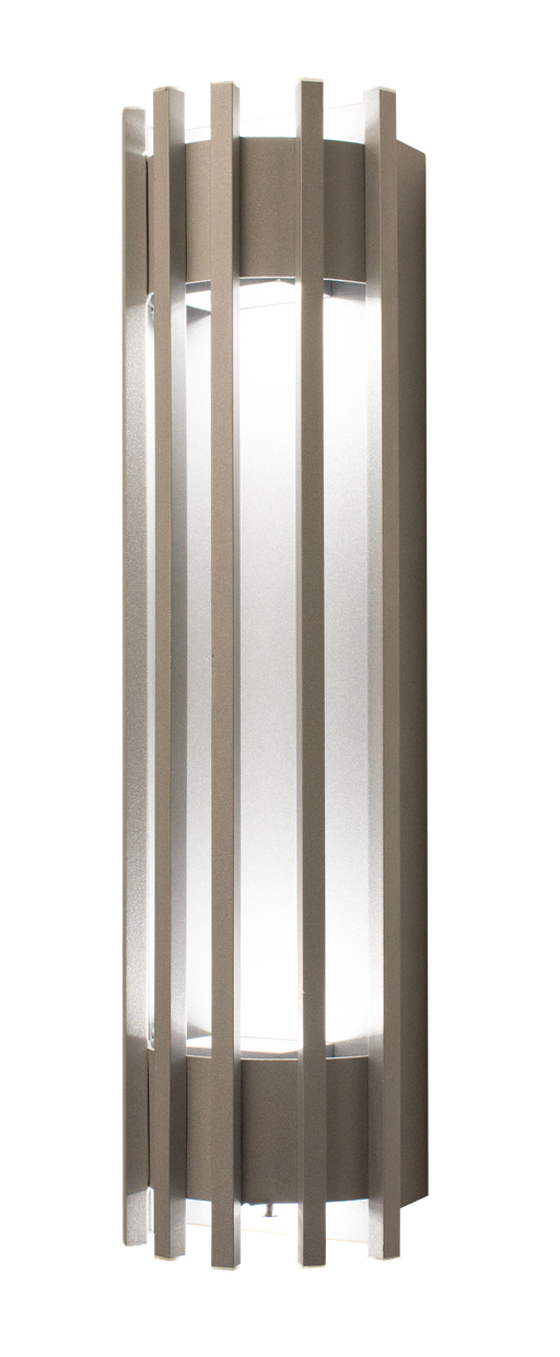 Westgate Manufacturing Crest By Westgate LED Wall Mount Sconces 1800Lm 3000K 120-277V Silver (CRE-HL20-05-30K-SIL)