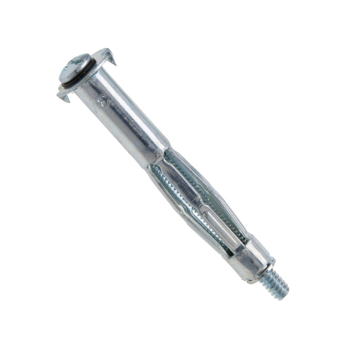 Metallics Anchors 3/16 Inch Xlong Hollow WLL Zinc Jar of 100 Priced Per Each (1008-MET)