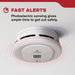 Kidde 10SDR DETECT Compact Smoke Alarm AA Battery Powered (21031428)