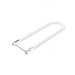 Espen Uniflex Type A/B LED T8 U-Bend 24 Inch 6 Inch Spacing Lamp Plug And Play Or Ballast Bypass Input 120-277V 80 CRI CCT Selectable 3500K/4000K/5000K 13W 1900Lm G13 Base Plastic (LB48T8U6/8T/13P-AB)