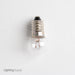 Standard .1 Amp 1.25 Inch T3.25 Incandescent 28V Miniature Bayonet (BA9S) Base Clear Miniature Bulb (#1820)