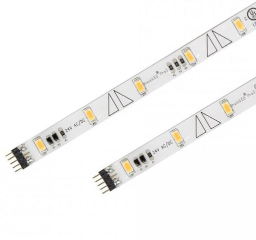 WAC Lighting 1 Foot LED Tape Light Single Color 3500K 24V 3W Per Foot (LED-TE2435-1-WT)