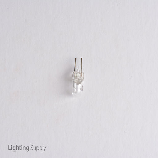 Standard 1.33 Amp .98 Inch T2.25 Incandescent 6V Bi-Pin G4 Base Clear Miniature Bulb (#785)