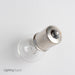 Standard 1.9 Amp 2 Inch S8 Incandescent 6.7V Single Contact Bayonet (BA15S) Base Clear Miniature Bulb (#1619)