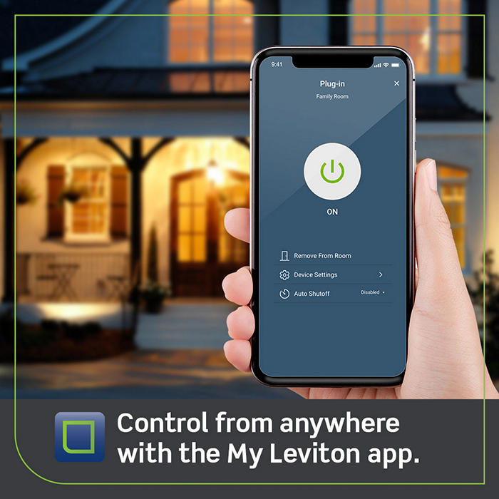 Leviton Decora Smart Plug Indoor Wi-Fi (D215P-1RW)
