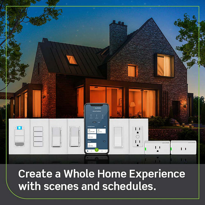 Leviton Decora Smart Dimmer Plug Indoor Wi-Fi (D23LP-1RW)