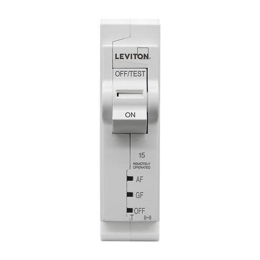 Leviton Smart Branch Circuit Breaker AFCI/GFCI 1-Pole 15A 10Ka Thermal-Magnetic (LB115-DST)