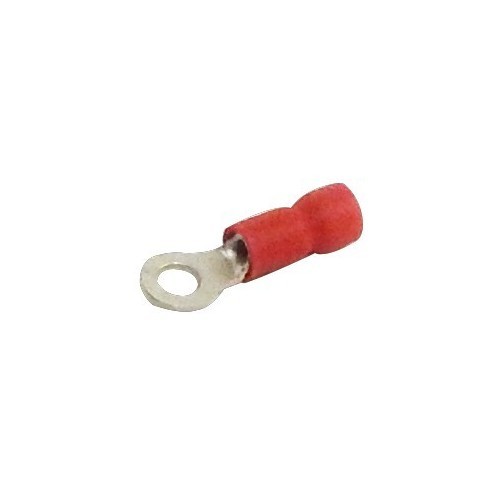 MORRIS 22-16 #4 Vinyl Insulated Ring Terminals (10010)