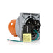 Leviton 100 Amp 125V/250V 3-Phase 3P 4W Pin And Sleeve Inlet Industrial Grade Watertight Orange (4100B12WLEV)