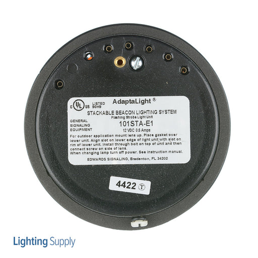 Edwards Signaling 101 Series Strobe Light Module Up To 5 Can Be Stacked Inch Any Order On A 101 Series Base (101STA-E1)