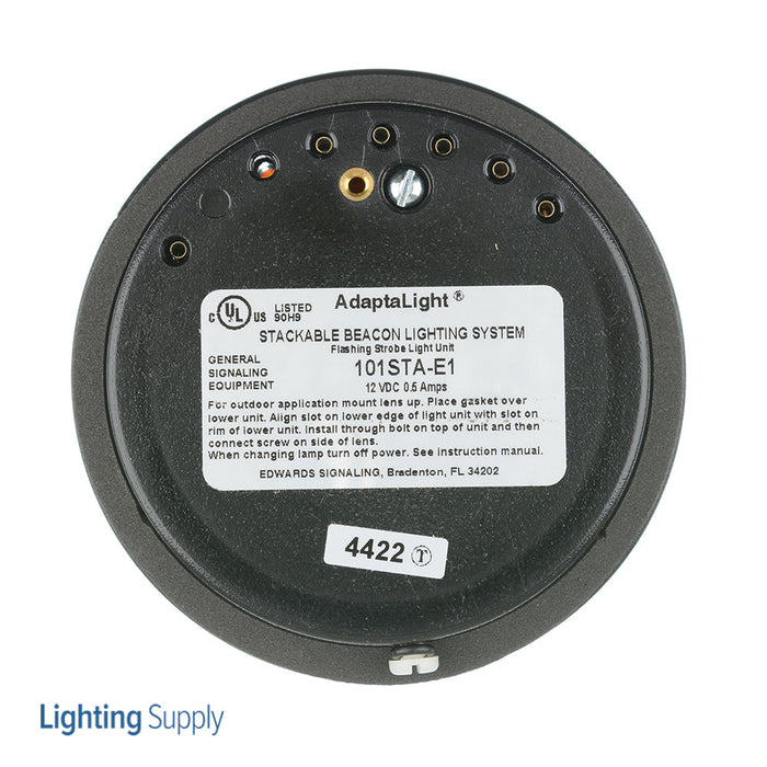Edwards Signaling 101 Series Strobe Light Module Up To 5 Can Be Stacked Inch Any Order On A 101 Series Base (101STA-E1)