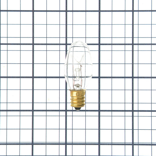 SATCO/NUVO 10C7 10W C7 Incandescent Clear 2500 Hours 60Lm Candelabra Base 130V 2700K (S3903)