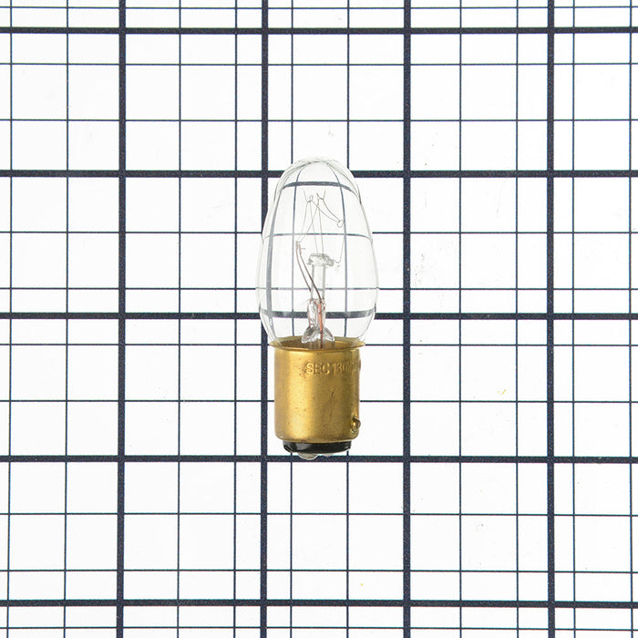 SATCO/NUVO 10C7/DC 10W C7 Incandescent Clear 2500 Hours 60Lm DC Bay Base 130V 2700K (S3904)