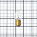 SATCO/NUVO 10C7/DC 10W C7 Incandescent Clear 2500 Hours 60Lm DC Bay Base 130V 2700K (S3904)