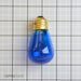 Standard 11W S14 Incandescent 130V Medium E26 Base Transparent Blue Sign Bulb (11S14/TB130)