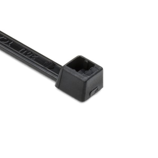 HellermannTyton High Temperature Cable Tie 8.3 Inch Long UL Rated 40 Pound Tensile Strength PA66HS Black 1000 Per Package (T40R0HSM4)