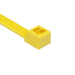 HellermannTyton Heavy-Duty Cable Tie 52.2 Inch Long UL Rated 175 Pound Tensile Strength PA66 Yellow 25 Per Package (T150XLL4X2)