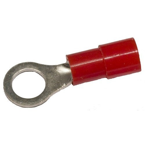 MORRIS 22-16 1/4 Nylon Insulated Ring Terminals (11320)