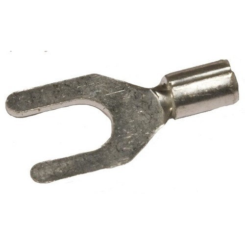 MORRIS 16-14 #8 Non-Insulated Spade Terminals (11526)