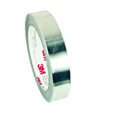 3M - 57039 Aluminum Foil Tape 1115B 1 Inch X 60 Yards Silver (7100043205)