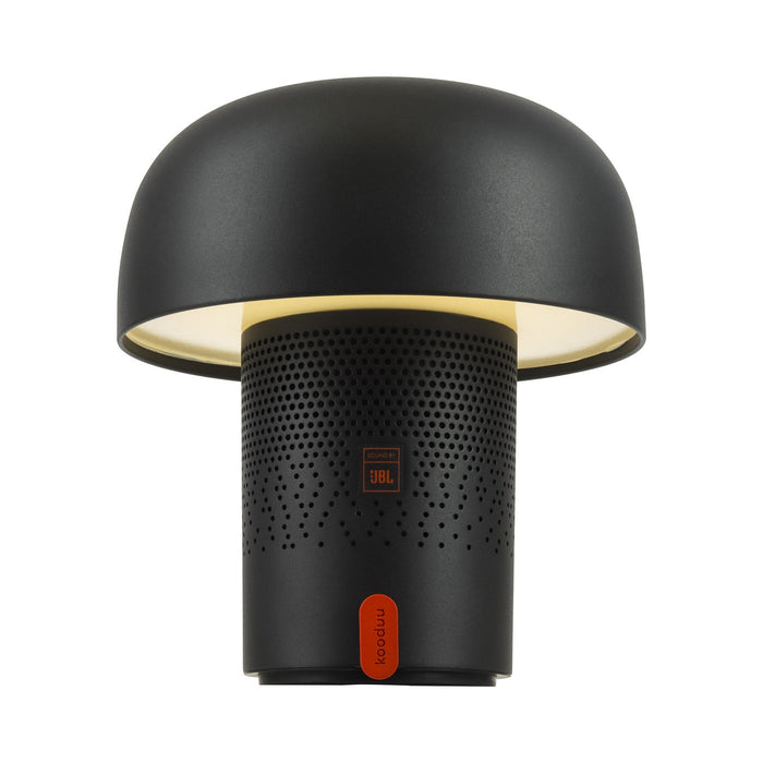 Adesso Kooduu Sensa Play Mushroom Table Lamp With Bluetooth Speaker Black (1203-01)