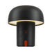 Adesso Kooduu Sensa Play Mushroom Table Lamp With Bluetooth Speaker Black (1203-01)