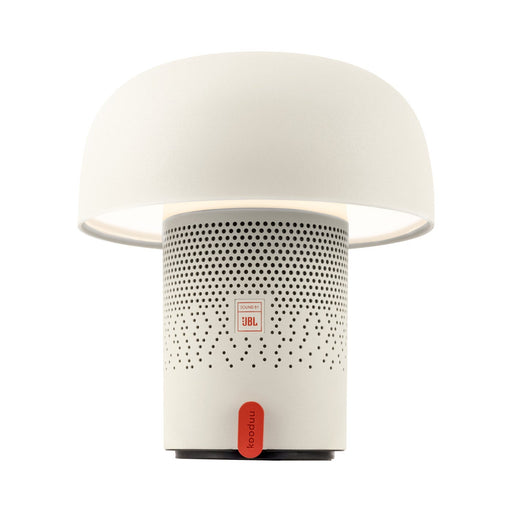 Adesso Kooduu Sensa Play Mushroom Table Lamp With Bluetooth Speaker White (1203-02)