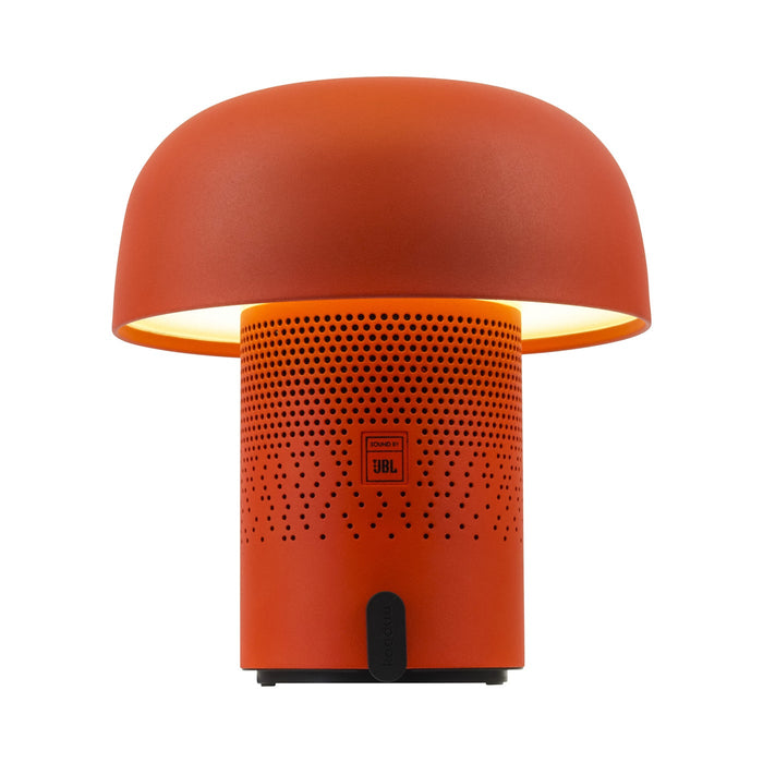 Adesso Kooduu Sensa Play Mushroom Table Lamp With Bluetooth Speaker Orange (1203-08)