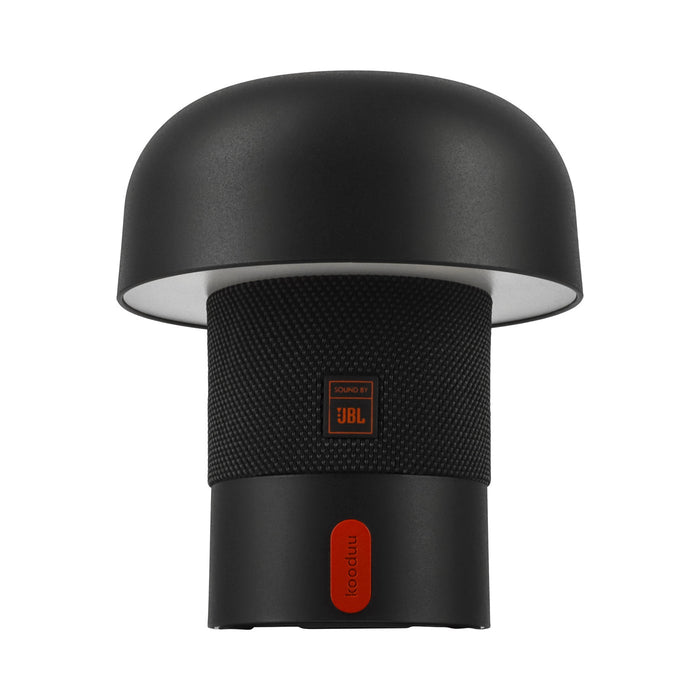 Adesso Kooduu Sensa Play Mini Mushroom Table Lamp With Bluetooth Speaker Black (1206-01)
