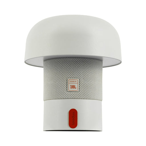 Adesso Kooduu Sensa Play Mini Mushroom Table Lamp With Bluetooth Speaker White (1206-02)