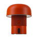 Adesso Kooduu Sensa Play Mini Mushroom Table Lamp With Bluetooth Speaker Orange (1206-08)