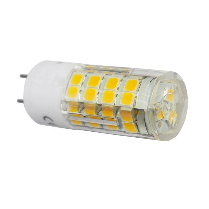 Standard 3.5W LED 3000K 120V 370Lm Bi-Pin (G6.35) Base Bulb (LED-G6-120V-4W3)