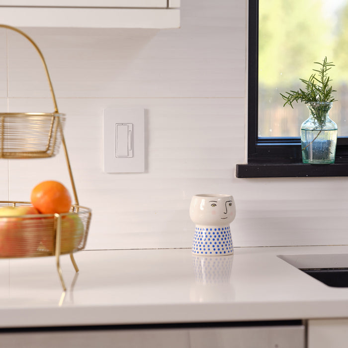 Pass and Seymour Radiant Smart 3-Way Dimmer Hub Kit Netatmo White 2-Pack (WNRKH532WH)