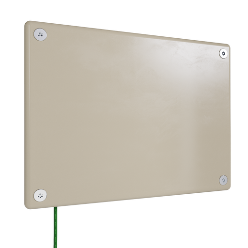 Pass and Seymour Mighty Mac WSP Series Security Wall Plate 3-Gang 10-Gauge Steel Blank Ivory Torx T-20 Head Fasteners (WSPA3B1IVYPS)