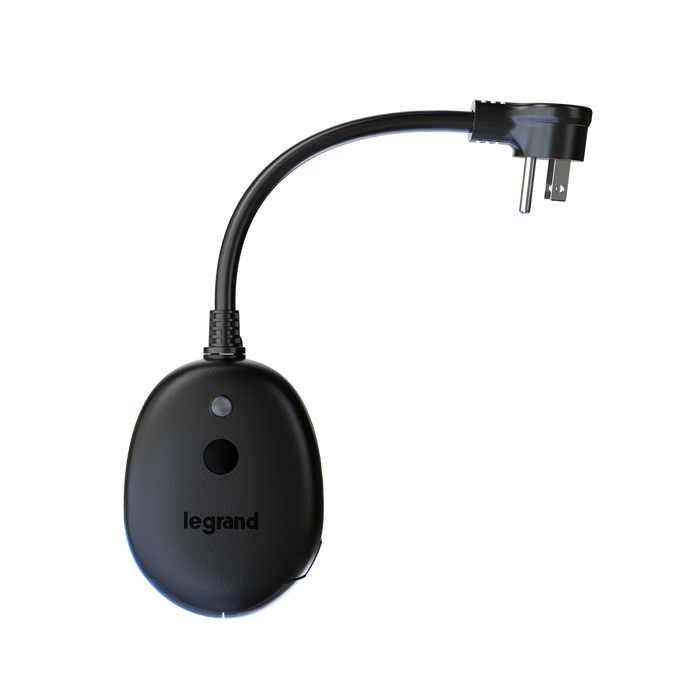 Pass and Seymour Smart Lights Outdoor Dual Output Plug With Wi-Fi Matter-Enabled White (WWMP31)