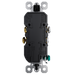 Pass and Seymour Radiant 15A 125V External Pressure Plated Outlet Tamper-Resistant Weather-Resistant Black (885TREXWRBK)