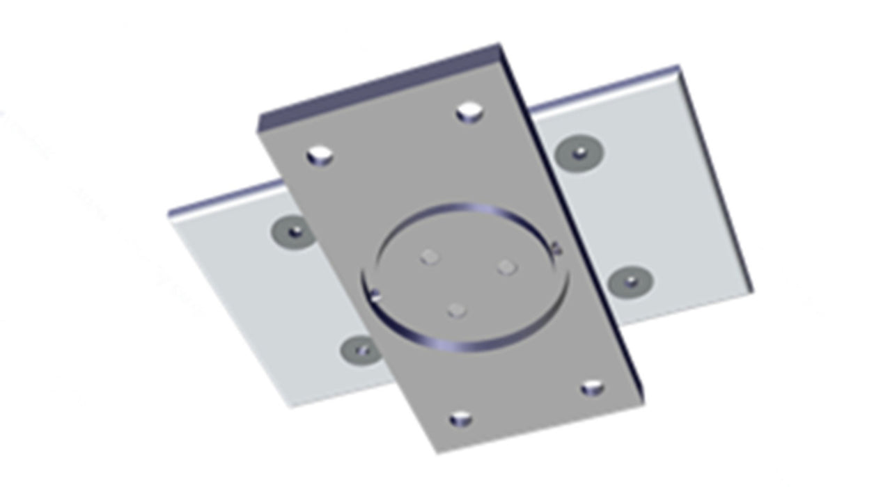 Pass and Seymour Pivot Base Aluminum Mounting Bracket For 1200/1400 Series Cable Reels (1214PVB)